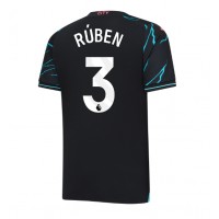 Muški Nogometni Dres Manchester City Ruben Dias #3 Rezervni 2023-24 Kratak Rukav